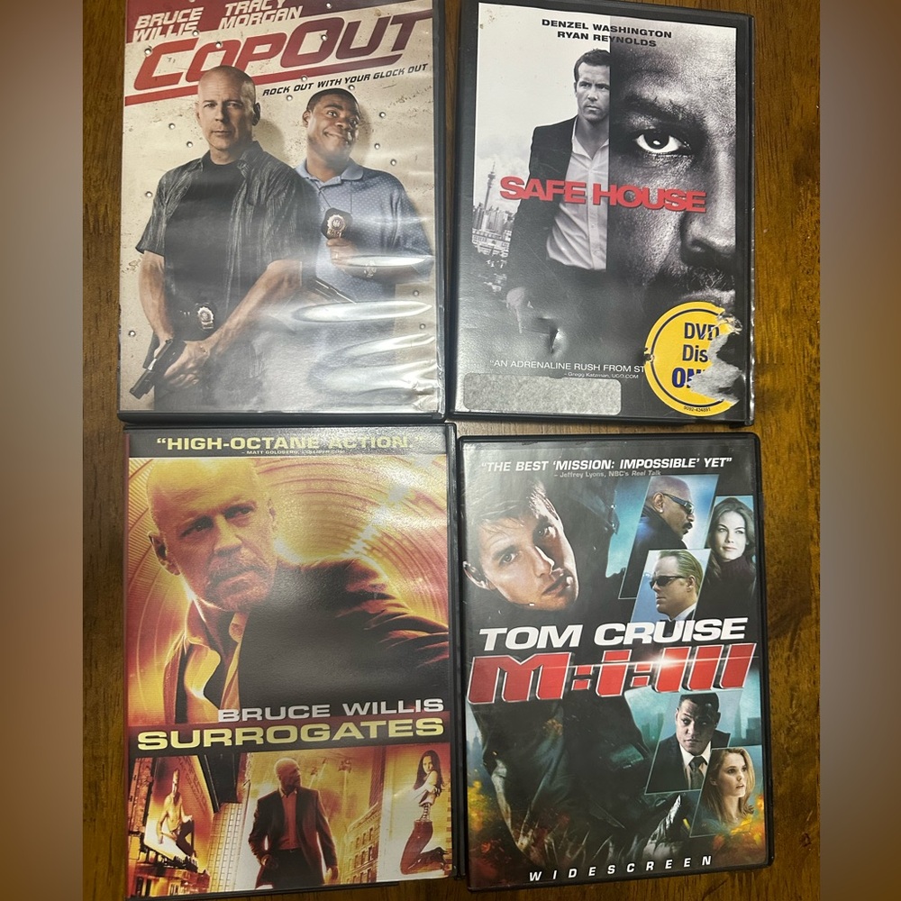 DVD Bundle (4) Action